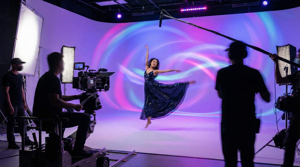 青柠视频视频演示：舞蹈MV幕后花絮