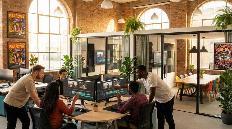 探花公司办公环境